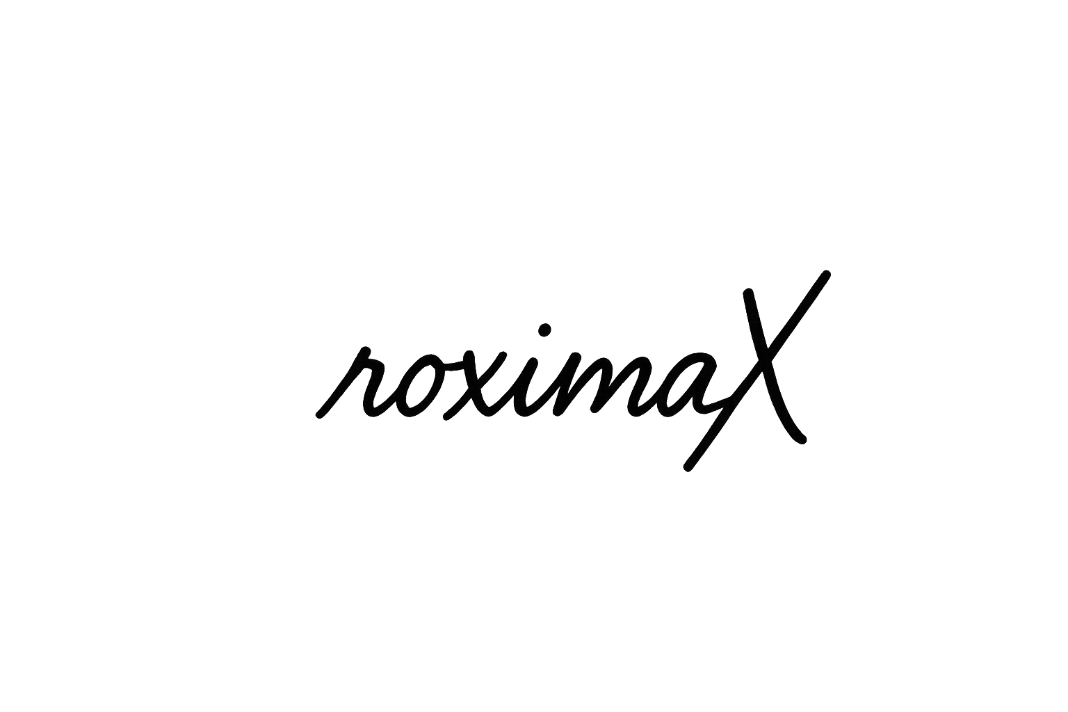 Hand written ProximaX Logo